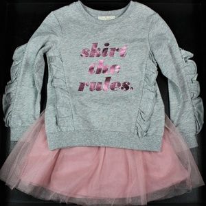 Kate Spade Toddler Girl 2 Piece Skirt & Sweatshirt